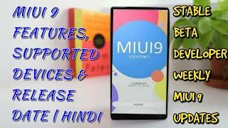 MIUI 9 FEATURES | RELEASE DATE | SUPPORTED DEVICES | HINDI