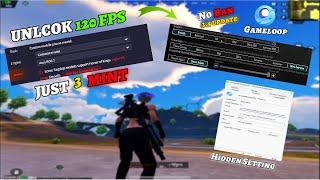 How to  Unlock 120 FPS in PUBG Mobile Emulator | GameLoop 3.4 FPS Guide ( Gameloop 32 bit )