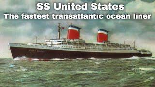 7th July 1952: SS United States establishes the fastest transatlantic crossing by an ocean liner