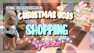 2023- Christmas SHOPPING SPREE-400k gingerbread