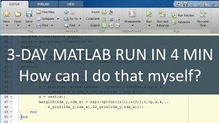 How To Get 1000x Speed To MATLAB