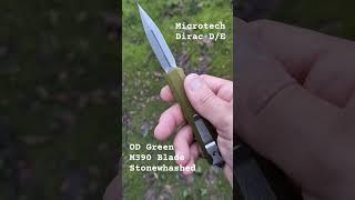 lovely OD Green #Microtech Dirac #OTF #automatic #knife :  D/E m390 blade
