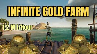 *SEA OF THIEVES* INFINITE GOLD GLITCH! (DUPLICATION) *INFINITE REPUTATION*