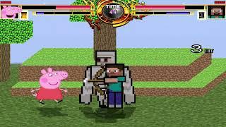 NICK54222 MUGEN: Peppa Pig VS Steve