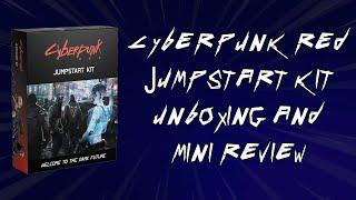 Cyberpunk RED Jumpstart Kit Unboxing and Mini Review