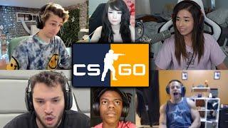 WHEN FAMOUS TWITCH STREAMERS PLAY CS:GO!
