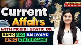 06 March 2025 Current Affairs | Current Affairs Today | Shubham Ma'am  #dailycurrentaffairs