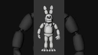 Bonnie movie animatronic Работа в процессе/ W.I.P by LT #fnaf #fnafprisma3d #fnafmodels #fnafmodels