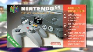 German Nintendo 64 promo VHS (1997)