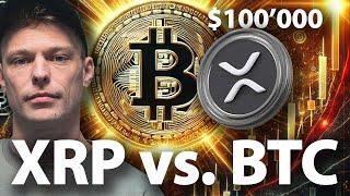 XRP vs Bitcoin: Outperformance Debate After $100K Milestone (And Answering Comments)