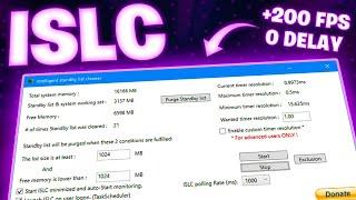 ISLC (Intelligent Standby List Cleaner) - Full Setup guide to Increase FPS and Reduce delay