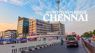 Chennai Downtown Drive | Anna Salai Road [4K]