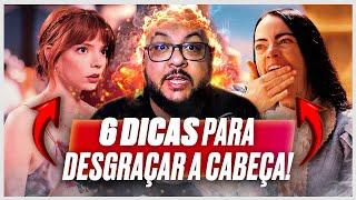 6 DICAS para BAGUNÇAR SUA CABEÇA! (Filmes e séries)