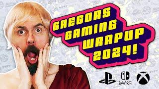 Gregors GAMING WRAP-UP 2024  WAS? Ich hab PLAYSTATION, XBOX & SWITCH für HUNDERTE STUNDEN gespielt?