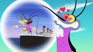 Oggy and the Cockroaches - The Love Cruise (SEASON 5) BEST CARTOON COLLECTION | New Episodes in HD