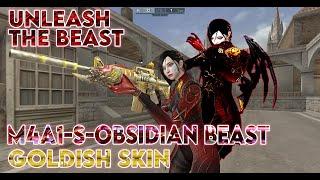 Crossfire PH | M4A1-S-Obsidian Beast (Goldish Skin) - Free For All Match