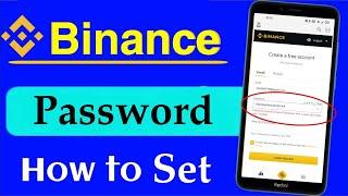 How to Set Binance Account Password | Binance me Password Kaise Set Kare