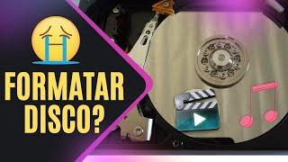 erro no HD | formate o disco da unidade para poder usá-lo