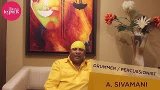 Rhythm King A. Sivamani at ENZY Studios