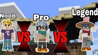 Noob VS Pro VS legend in Jail Break