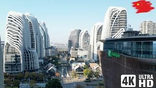 China's Shocking Futuristic Holiday Inn Hotel Building Infrastructure