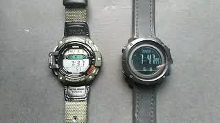 Jam Tangan Adventure Pendakian Casio Sgw-300h vs Skmei 1427 Jam tangan 1 jutaan dibanding 250k