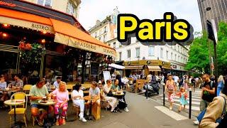 Paris France  Street walk July 3,2024 A Walk in Paris With Aziz 24 ️