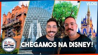 Começamos nossa viagem à DISNEY! Voo até Orlando, hotel Disney’s CORONADO SPRINGS #vlog | Hapfun