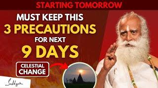 BE PREPARED!! | AFTER 16 Dec Must Do This 3 Precautions | Sadhguru | Margazhi Month | Full Moon