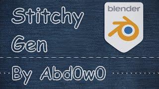 New Blender Addon | Stitchy Gen 