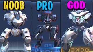 MECH ARENA NOOB VS PRO VS GOD