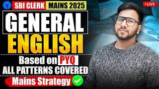 SBI Clerk Mains English Previous Year Paper | SBI Clerk Mains 2025 Roadmap & Strategy | Varun Chitra