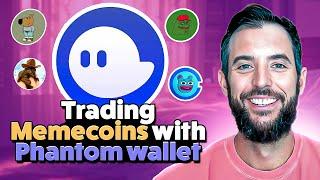 Phantom Wallet Tutorial: How To Buy Meme Coins (BRET, Chill Guy, PNUT & MORE!)