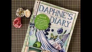 Daphne's Diary Magazine Flip - July 2018 - Liz the paper project