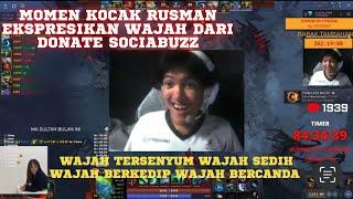 MOMEN KOCAK RUSMAN EKPRESIKAN WAJAH BERCANDA WAJAH BERSEDIH WAJAH BERKEDIP DARI DONATE SOCIABUZZ