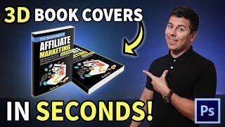 How to make professional 3D Ebook covers in photoshop fast!