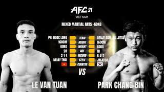 MMA AFC 21 VIETNAM: LE VAN TUAN (VIETNAM) VS PARK CHANG BIN (KOREA)