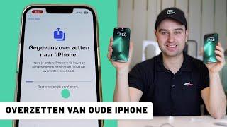 Alles van oude iPhone overzetten naar je nieuwe iPhone!