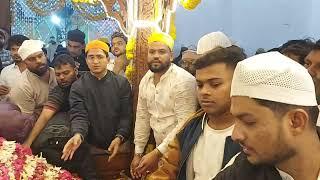 Amjed Ullah Khan (Spokesman) MBT visited Peeli Dargah in Barkas and paid floral tributes: