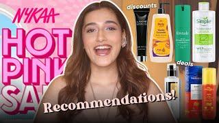 Nykaa HOT PINK SALE RECOMMENDATIONS 2024! Huge Deals & Offers | Aashi Adani