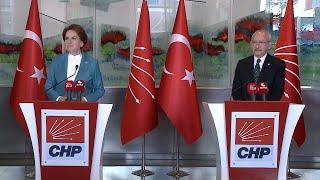 KEMAL KILIÇDAROĞLU - MERAL AKŞENER ORTAK BASIN AÇIKLAMASI 20/10/2021