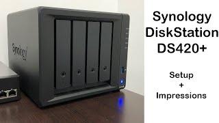 Synology DiskStation DS420+ | Setup + Impressions