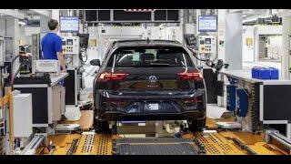 Production New 2024 Golf at Wolfsburg plant - Assembly Line