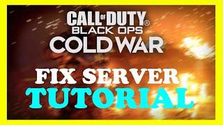 Black Ops Cold War - How to Fix Server Issues | Complete TUTORIAL 2022