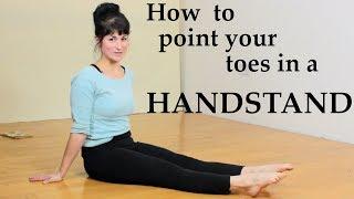 How to point your toes in a handstand - The Art of Handbalancing