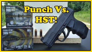 Federal Premium 9mm Punch vs. HST Ballistic Gel Test! Did the HST Redeem Itself?