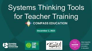 COP28 Workshop: Systems Thinking Tools for Teacher Training