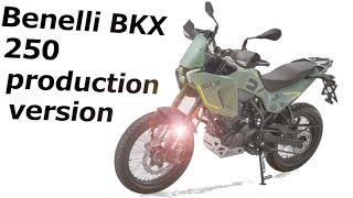 benelli  BKX 250 production version specs