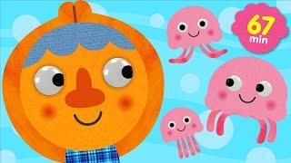 Dance Compilation! | The Jellyfish + More Kids Songs To Move To | Noodle & Pals