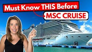 25 Things Cruisers MUST Know Before Your First MSC Cruise [MSC Cruise Tips 2024]